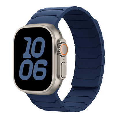 magnetic Strap For Apple Watch Band ultra 2 3 49mm 44mm 40mm 41mm 46mm 42mm 45mm 38 Silicone Bracelet IWatch Series 11 9 8 SE