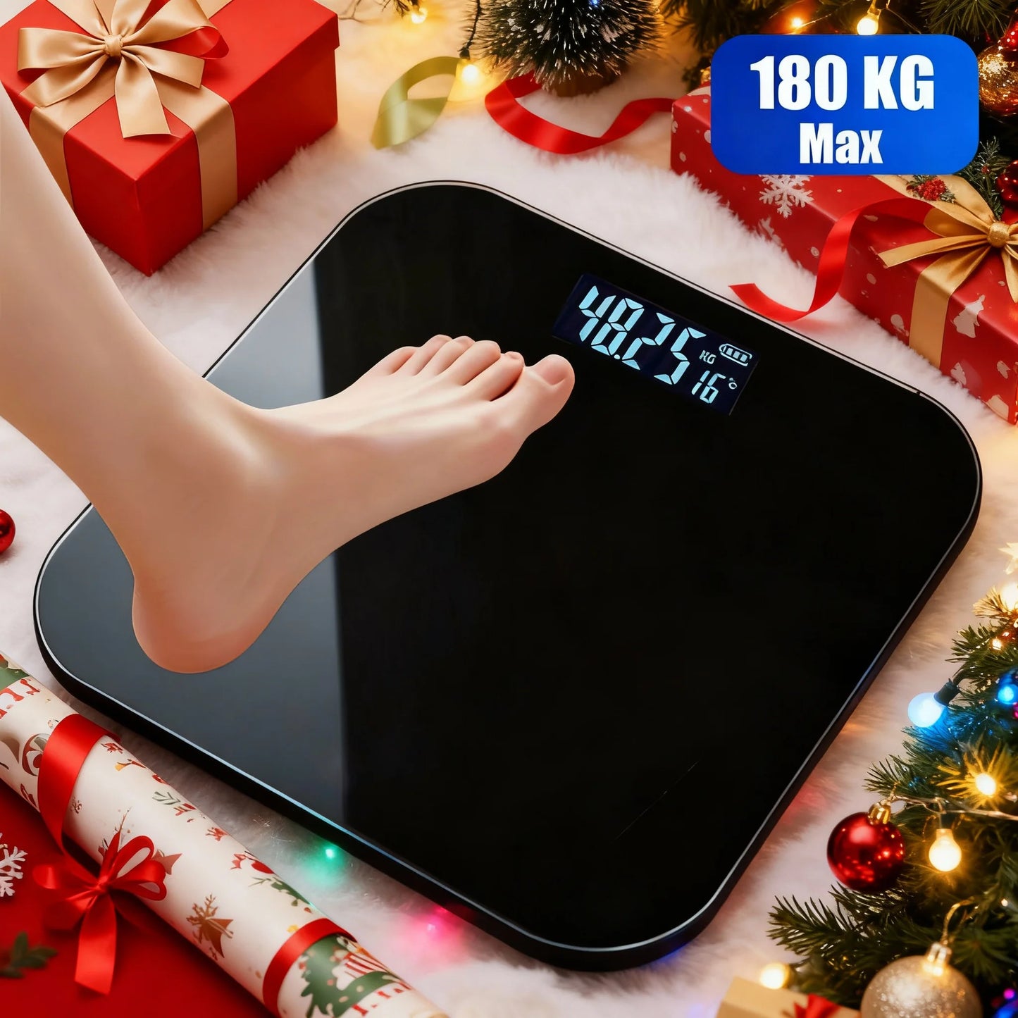 Digital weight scale, high-precision bathroom scale, digital display function, weight scale, bathroom scale, body scale
