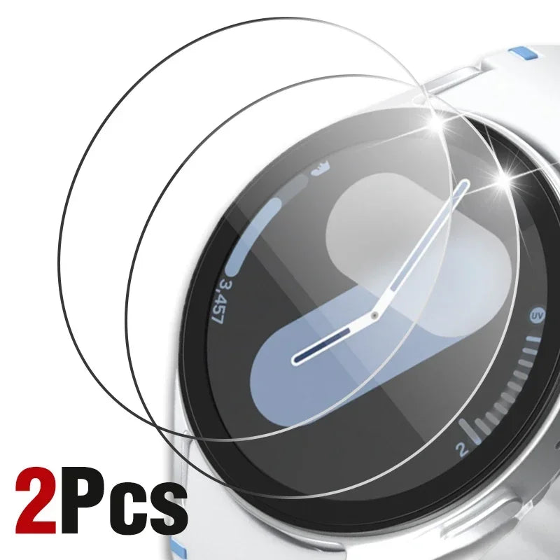 1-5Pcs Tempered Glass for Samsung Galaxy Watch 9 8 40mm 44mm SmartWatch Screen Protector for Galaxy Watch 9 4 5 6 7 8 Classic