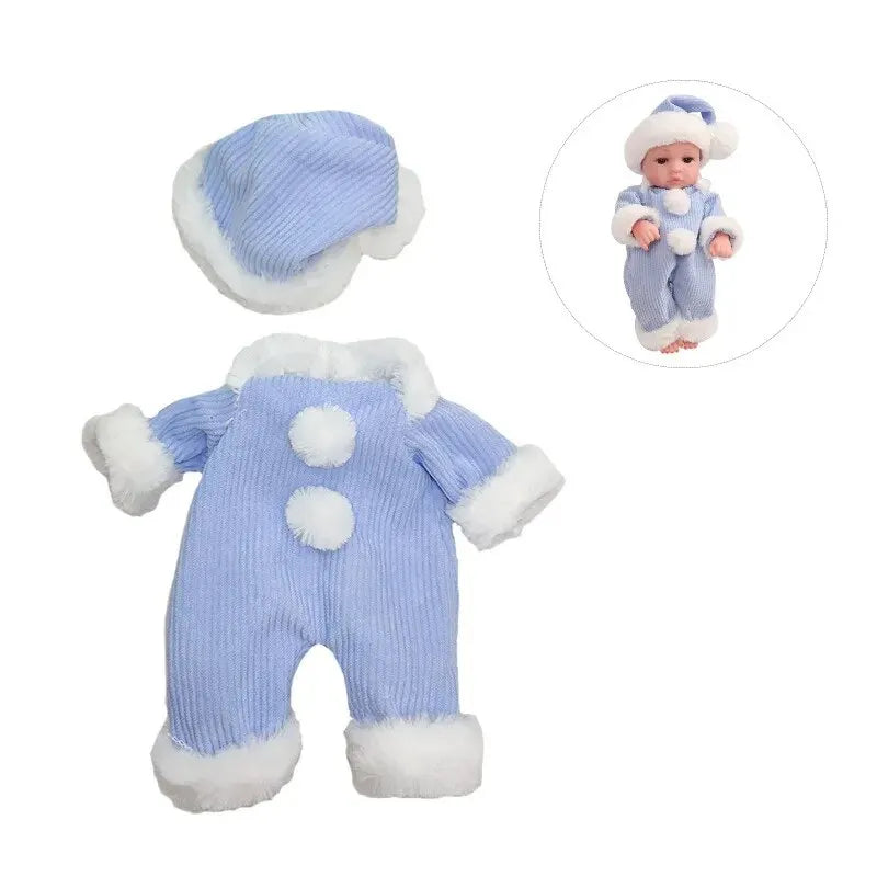 Doll Clothes for 30cm Doll Dress Jumpsuit Doll Clothing Accessories American Doll Accessories Fit For 12inch Baby Doll DIY To