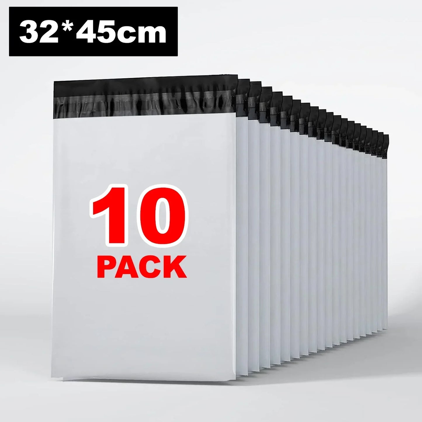 10-40Pcs Self Seal Shipping Bags Portable Poly Mailers Strong Adhesive Packing Mailing Envelopes 17x32cm 28x42cm 32x45cm 25x3
