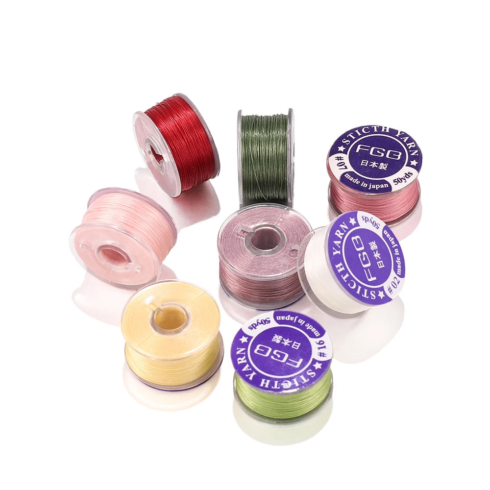 50Yards Nylon Bead Thread Nonelastic Beading Threads Seed Beads Cord Thread for DIY Bracelets Necklace Jewelry Making Supplie