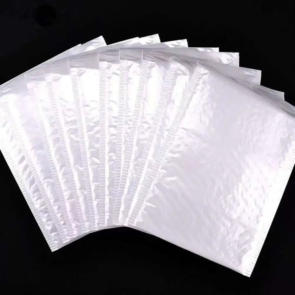 Pearlescent Bubble Mailers Padded Envelopes, Self-Adhesive Waterproof Shipping Bags with Foam Lining for Packaging and Mailin