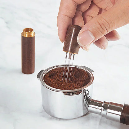 Needle Distributor Stainless Steel Coffee Tamper Espresso Mixers Dispensers Levelers WDT Tools Cafe Stirrers Barista Accessor