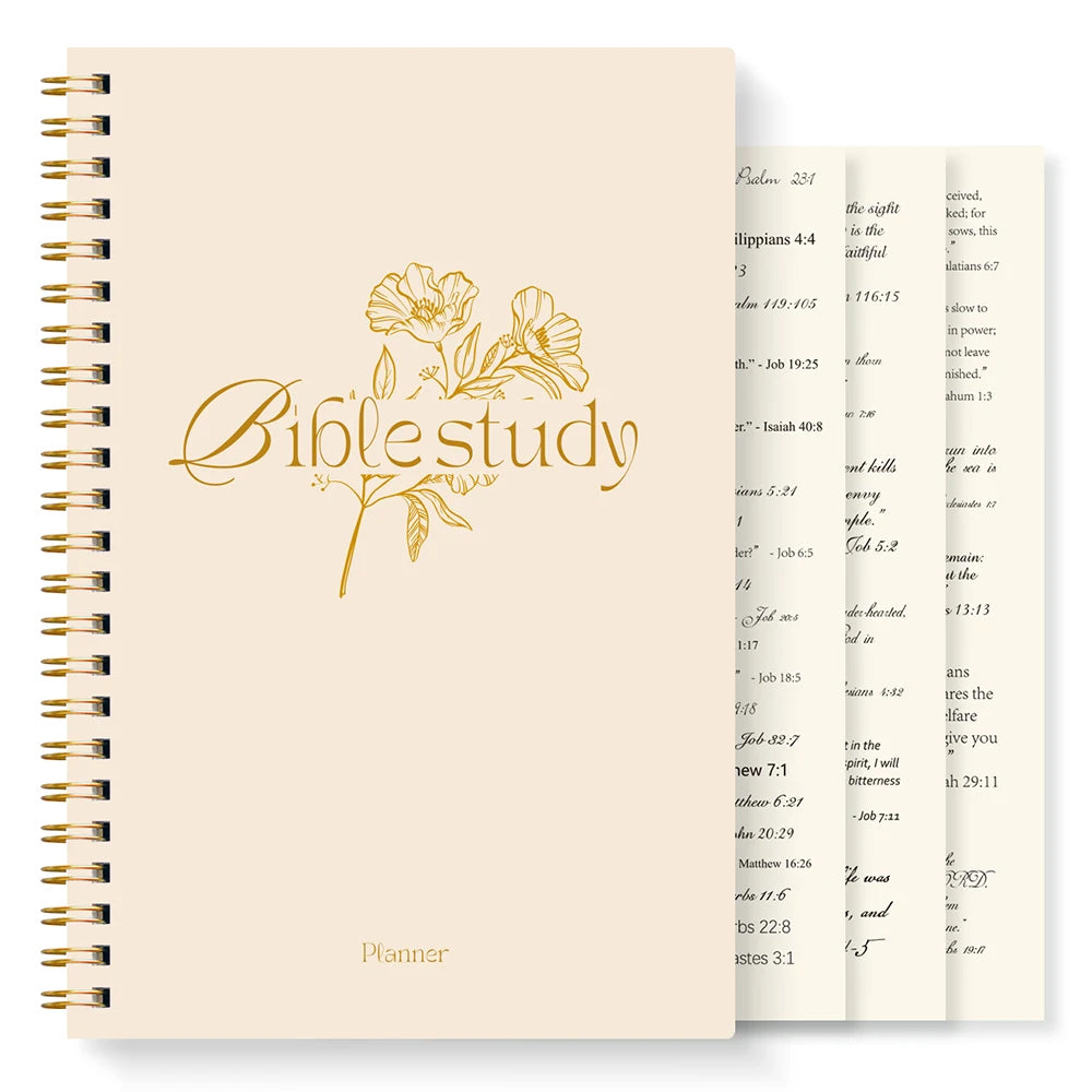 Daily Bible Study Journal - S.O.A.P Method Bible Study Supplies Church Notes Notebook Daily Devotional Notebook Prayer Journa