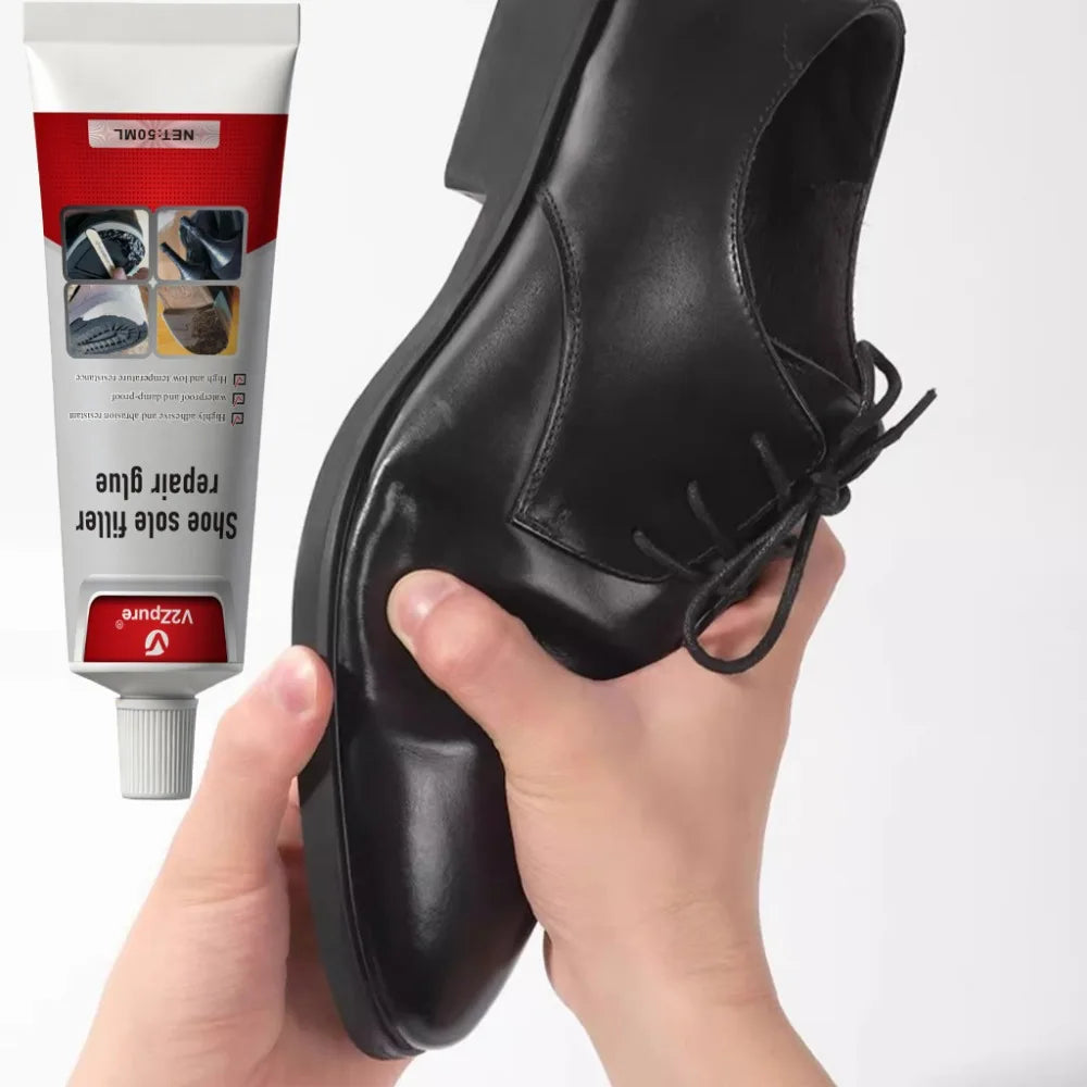Waterproof Transparent Shoe Sole Repair Glue Super Strong - Durable Sealant for Crack Filling, Repair Paste for Rubber Materi