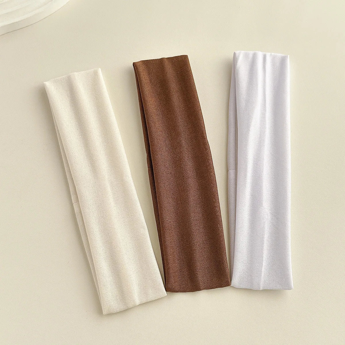 Four Seasons Solid Sports Headbands For Women Fitness Running Yoga Solid Color Elastic Hairbands Stretch Makeup Hair Accessor