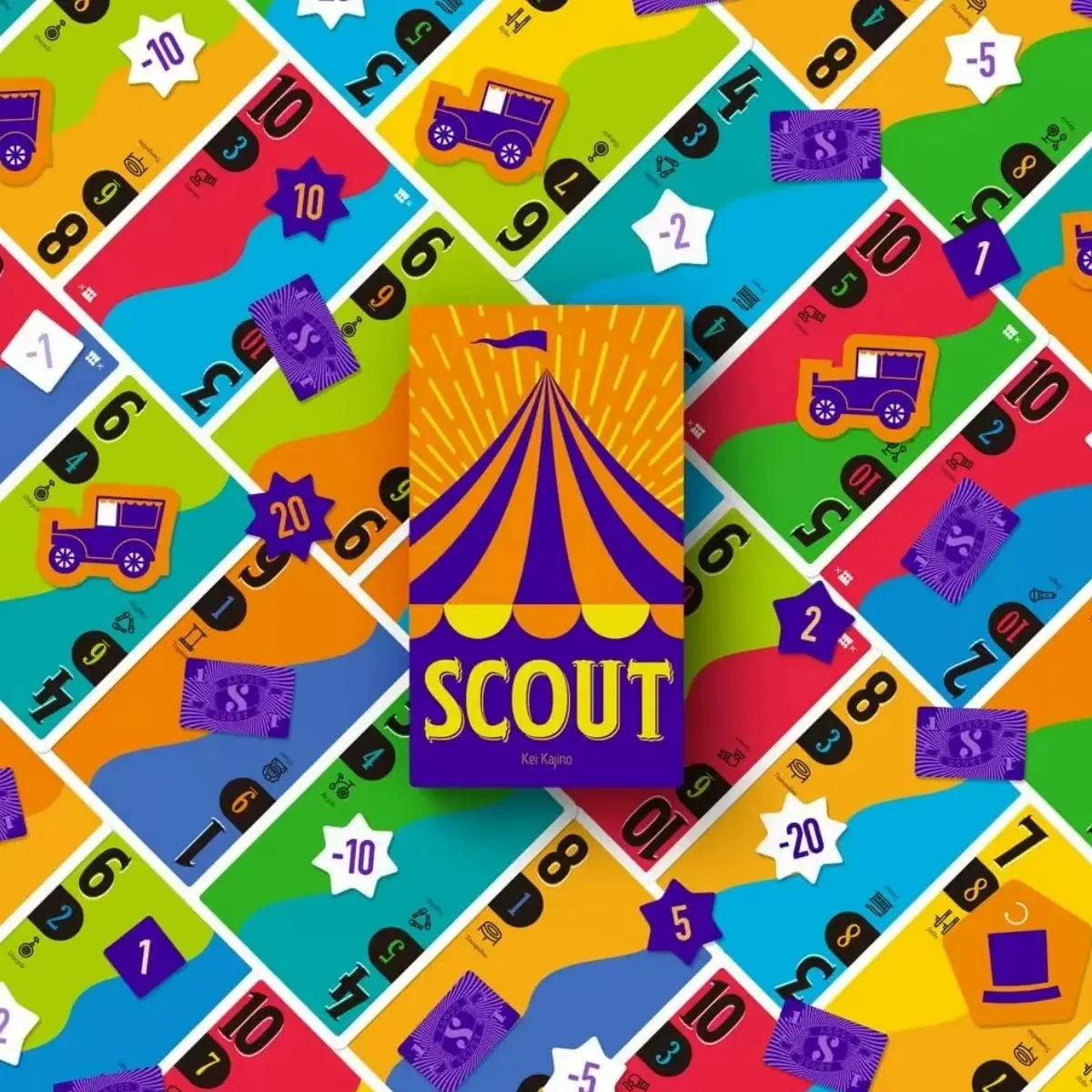 Scout Card Game Circus Scout Board Game 2-5 People Poker Card Deck For Party