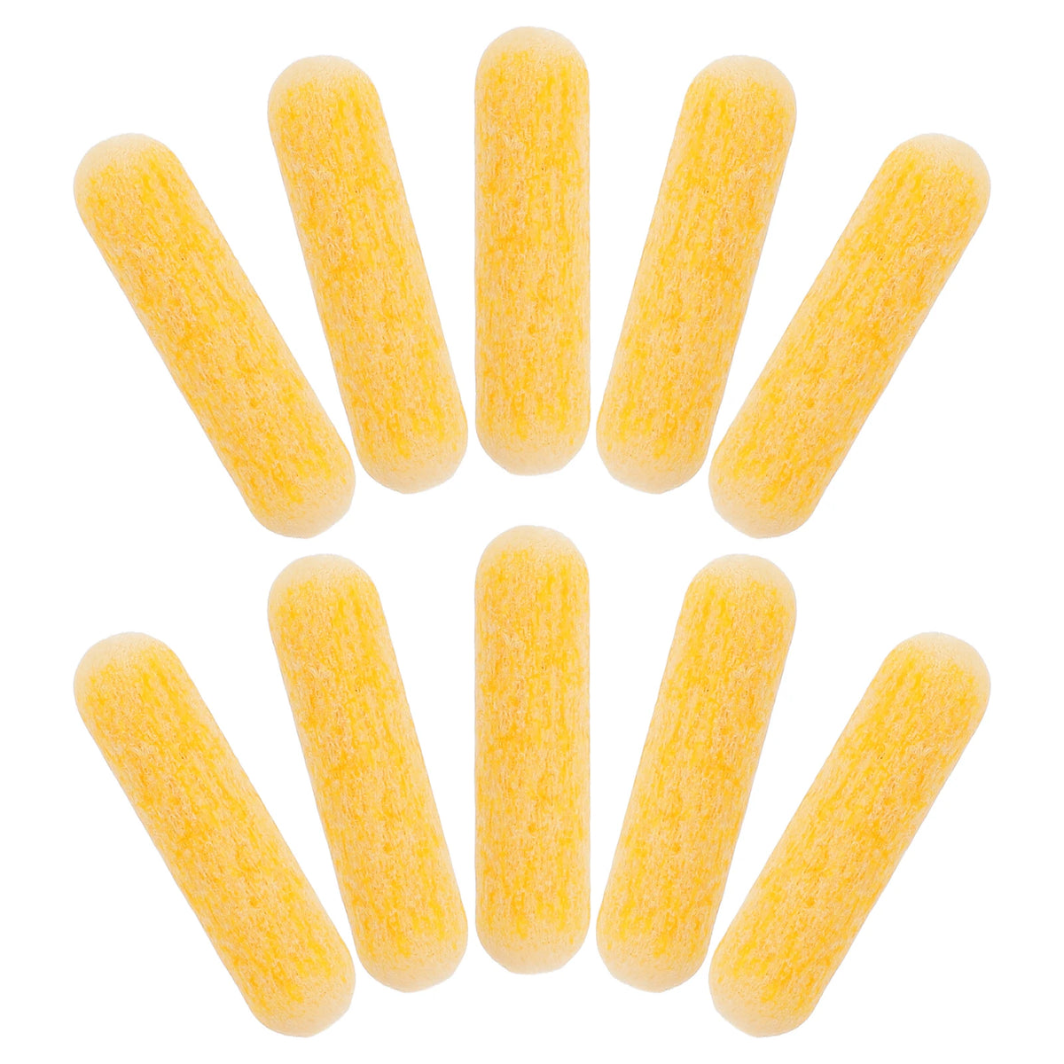 10pcs Paint Marker Replacement Nibs 8Mm Fine Tip For Detailed Painting Repair Durable Nylon Brush Tips Permanent Marker Refil