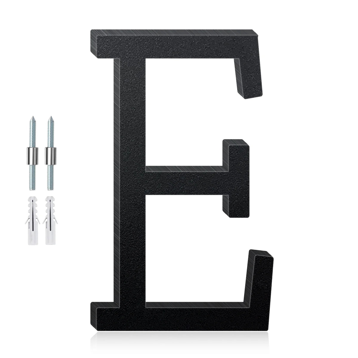 3-12inch Floating Aluminum House Numbers, Modern Metal House Address Numbers Letters, Aluminum Address Letters for Outside - 