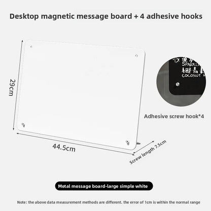 Extra-large magnetic blackboard plan board,reusable memo planning sheet,wall-mounted desk type,suitable for home office,kitch