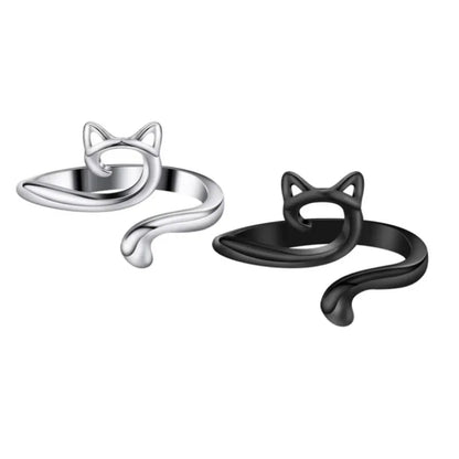 MIUSIE 2pcs Adjustable Knitting Crochet Loop Ring Knittied Yarn Guide Finger Faster Holder Thimble Thread Ring Sewing Tools -