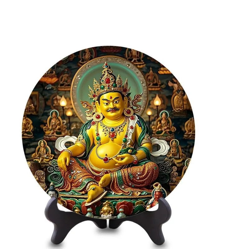 Buddhism supply buddhist tara Jambhala Mandala Mantra Scripture holy display altar family bless temple monk worship