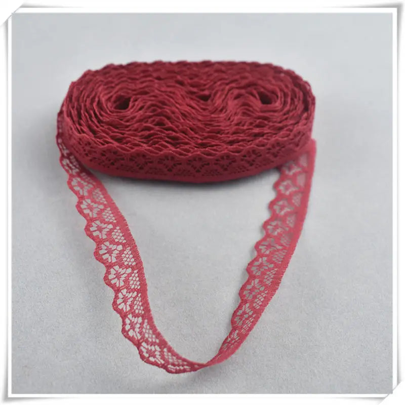 10yards lace Ribbon tape width 14MM African lace fabric DIY wedding decoration accessories,women's wear,floral accessories et