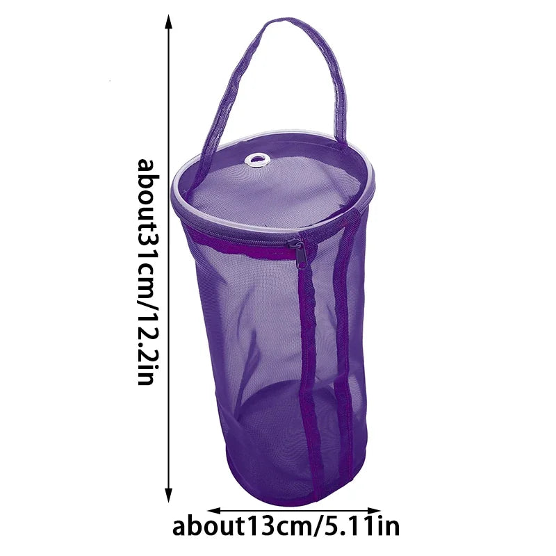 1 PC，Portable Yarn Storage Bag Hollow Mesh Knitting Wool Yarn Bags Crochet Yarn Handbag Organizer Weave Tools Sewing Accessor