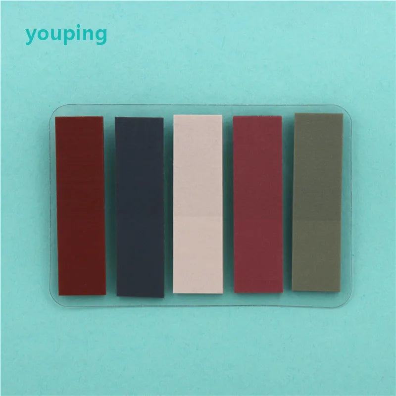 15 Types Color Self Adhesive Memo Pad Sticky Notes Bookmark Point It Marker Memo Sticker Paper Office School Supplies - D