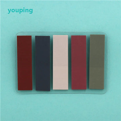 15 Types Color Self Adhesive Memo Pad Sticky Notes Bookmark Point It Marker Memo Sticker Paper Office School Supplies - D