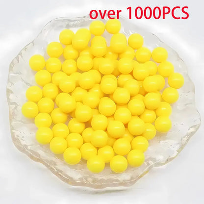 100/200/500/1000PCS Standard 6MM Paintball Locke G18 Pull Box Toy Gun Security Plastic Ball BB Shotgun Pistol Sniper Bullet -