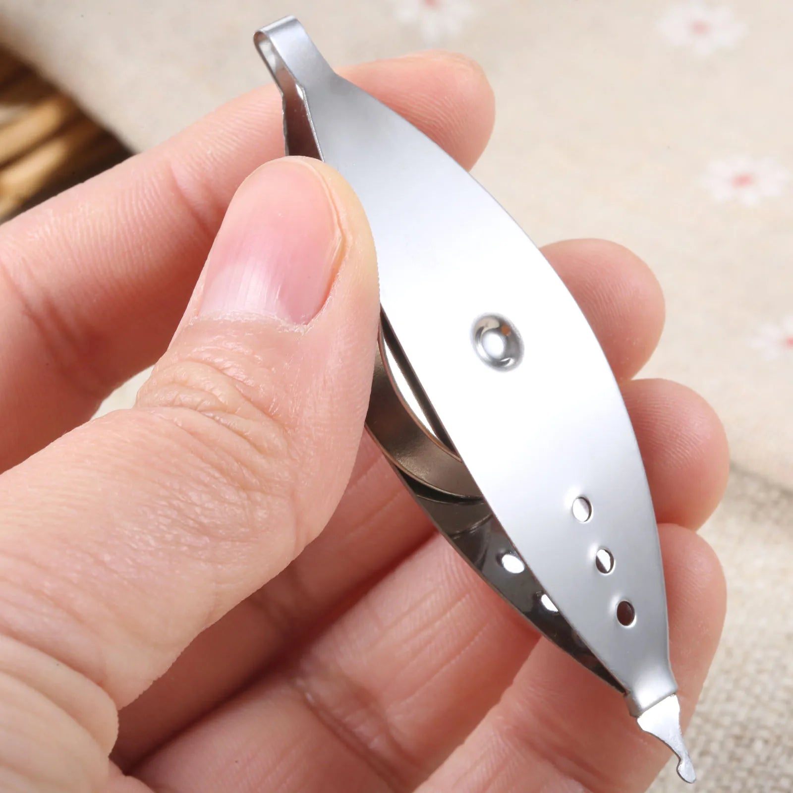2pcs Steel Tatting Shuttle For Hand Lace Making DIY Craft For Lace Making Tatting Shuttle Knitting Weaving Tools 7.2x2.2x0.89