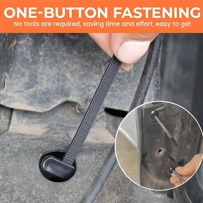 Nylon Cable Tie Buckle Heavy Duty Zip Ties with Pin Button Universal Self-locking Zip Ties Tool Car Daily Repair Fastening St