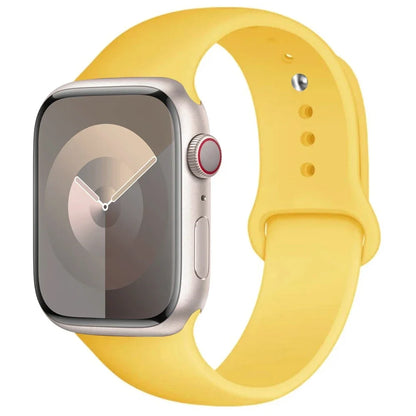 Silicone Band For Apple Watch strap 44mm 45mm 40mm 41mm 42-38mm 45 mm sport bracelet iwatch series 8 7 6 5 4 3 SE 9 Ultra 2 4