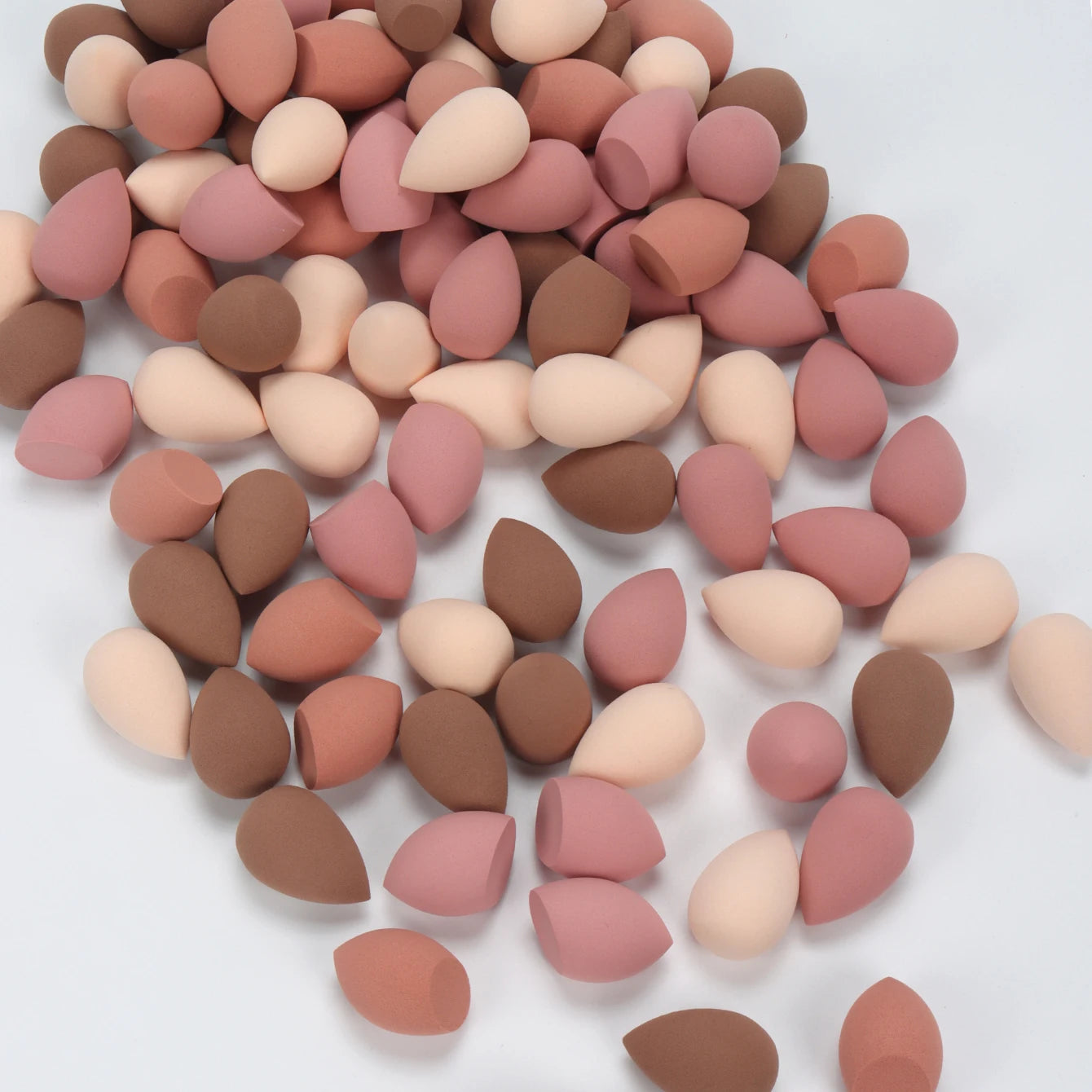 10/20/30/50/100Pcs Mini Makeup Sponge, Expands When Exposed to Water, Suitable for All Skin Types