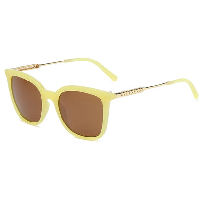 Classic Square Sunglasses Women Men Vintage Brand Sun Glasses Alloy Frame Retro Trend Fashion Style Shades Oculos de sol - ye