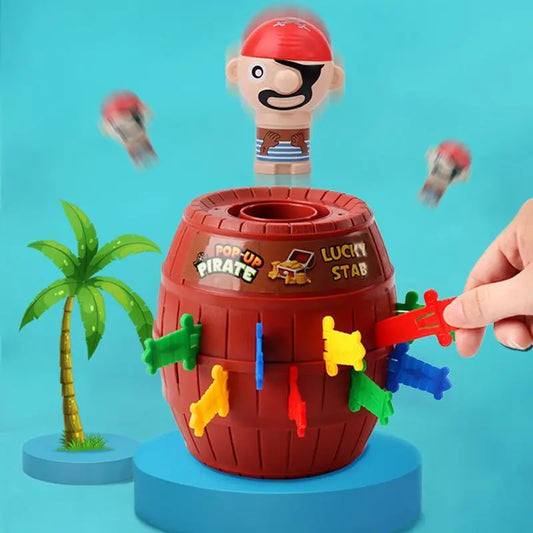 Pirate Board Game Montessori Family Gathering Game Funny Toy Lucky Game Jumping Pirates Board Games Boys and Girls Gift