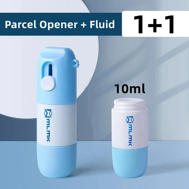 Thermal Paper Correction Fluid with Unboxing Knife Portable Durable Thermal Paper Data Identity Protection Fluid Eraser - 1 O