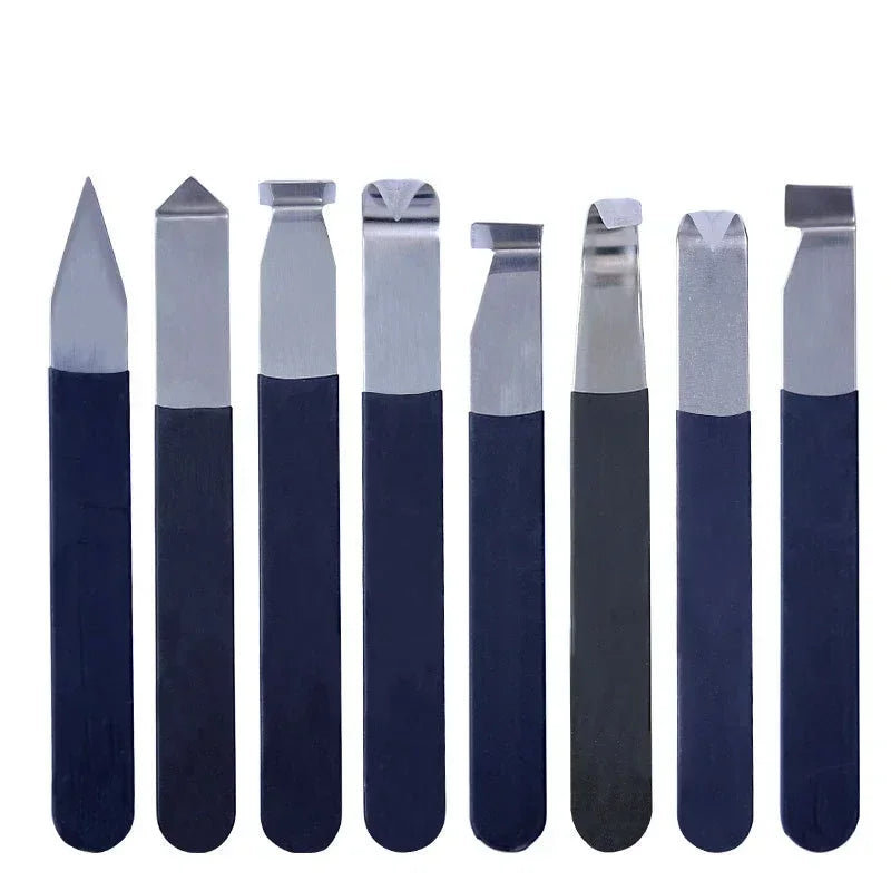 Tools DIY Ceramic Craft Ceramics & Pottery Clay Sculpture Tool Crafts Rubber Handle Stainless Steel Sewing Sculpting Home Art