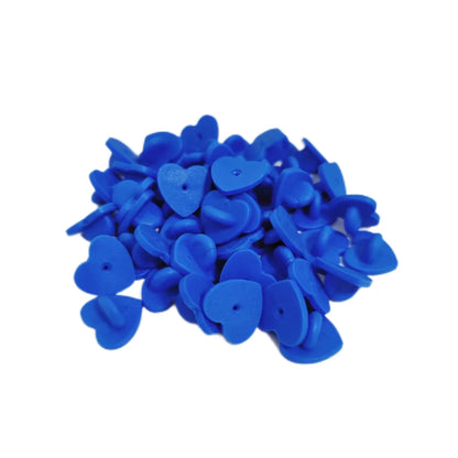 10 pieces/pack Safety Brooches Lock Locking Clasp Metal Pins Back Button Buckle Bulk Pin Keepers Brooch base Jewelry Accessor
