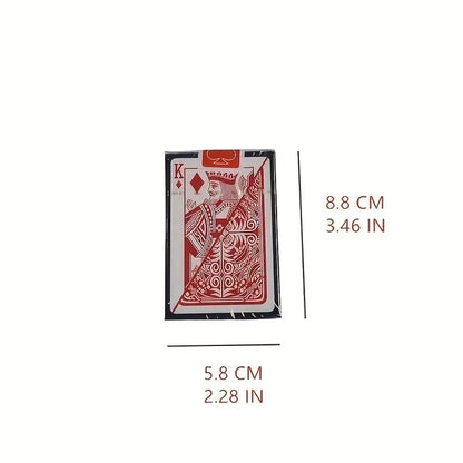 entertainment Plastic Playing Cards 5.8CMX8.8CM Waterproof Folding Repair Gram PVC Washable Adult Soha Bridge Entertainment