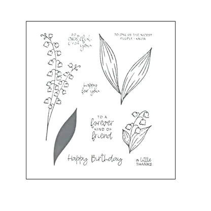 Spring 2026 April New Arrivals Stamp Dies Opulent Oasis Boutique Blossoms Thanks Man DIY Greeting Scrapbook Molds Mother's Da