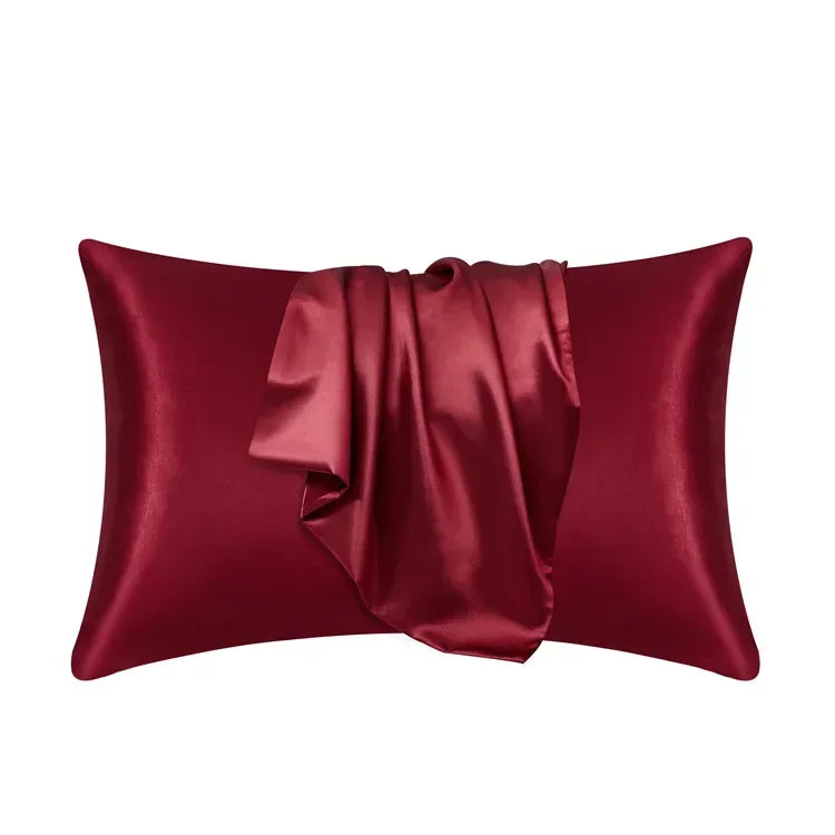 100% Natural Mulberry Silk Pillow Case Real Silk Protect Hair Skin Pillowcase Any Size Customized Bedding Pillow Cases Cover 