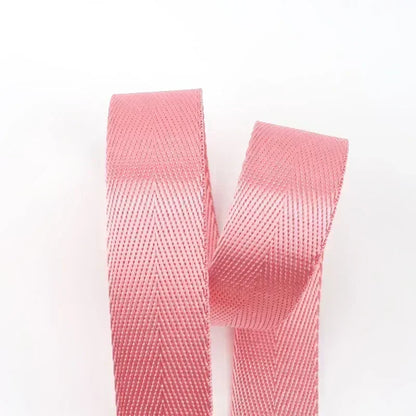 5/10M 1mm 20-38mm Nylon Ribbon Band Herringbone Pattern Webbing Tape Belt Backpack Strap DIY Bag Binding Fabric Sewing Access