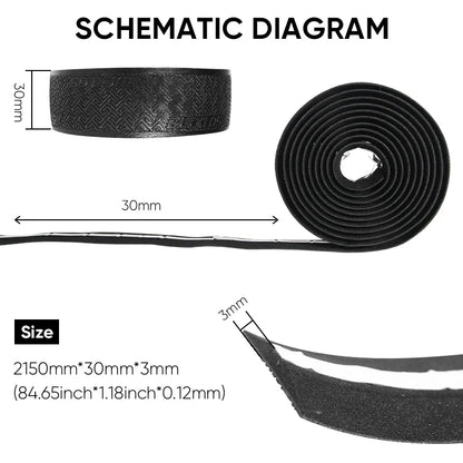 BUCKLOS Bicycle Handlebar Tapes Road Bicycle Handlebar Tape Anti-slip Waterproof Cycling Bar Wrap Road Bike Accessories