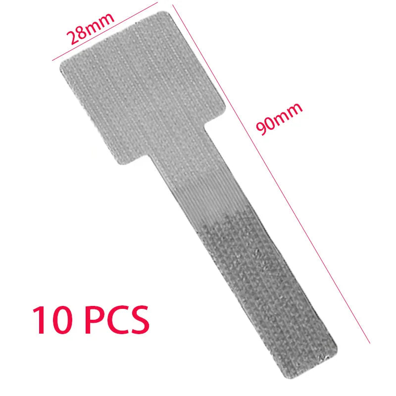 Reusable Cable Ties Fastening Wire Organizer Cord Rope Holder Self Adhesive Adjustable Cord Organizer Straps Desk Management 