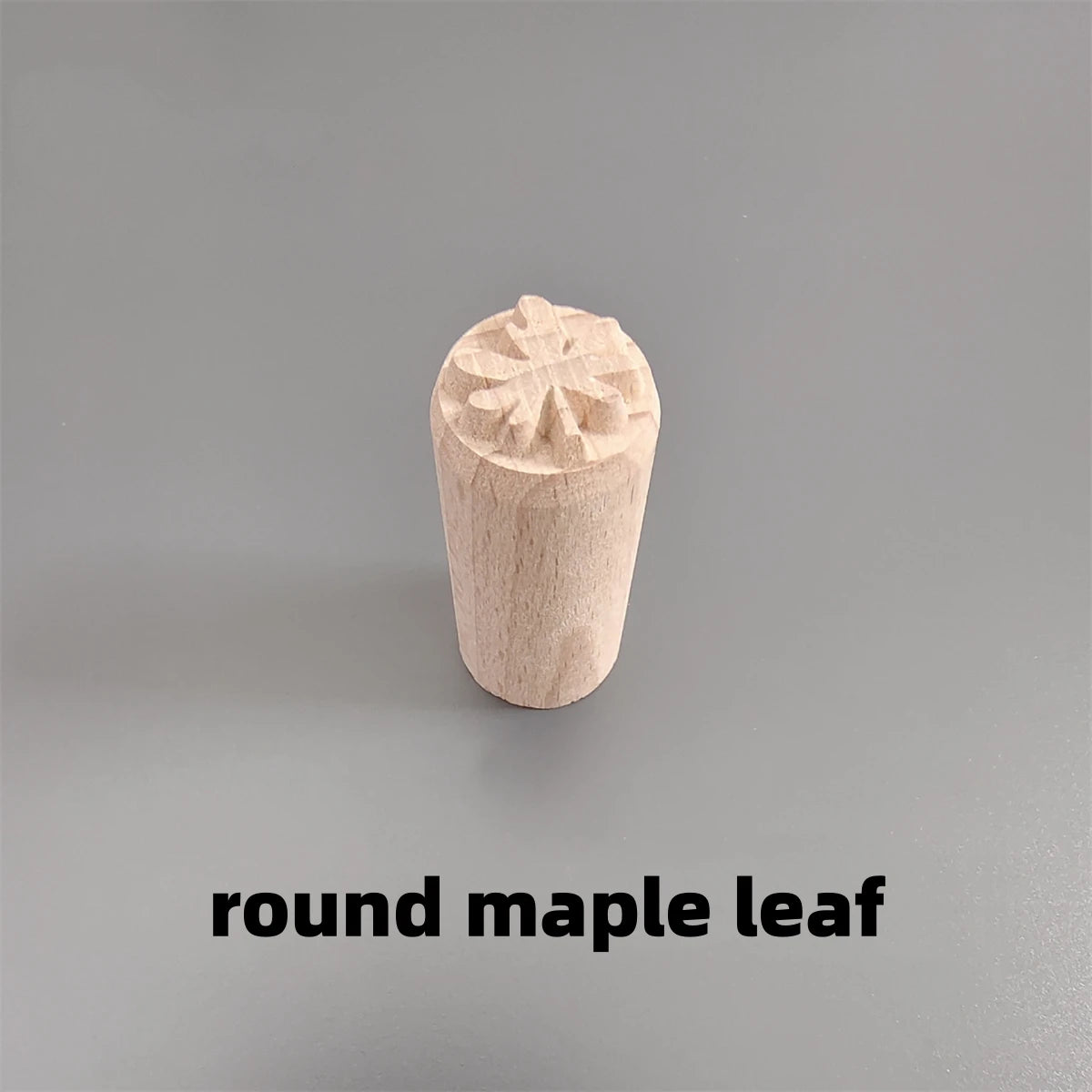 9 Patterns Wood Stamps DIY Wooden Clay Seal Set Round Pottery Tool Moon Cake Mantou Pasta Kitchen Food Seal Homemaking Tool 1