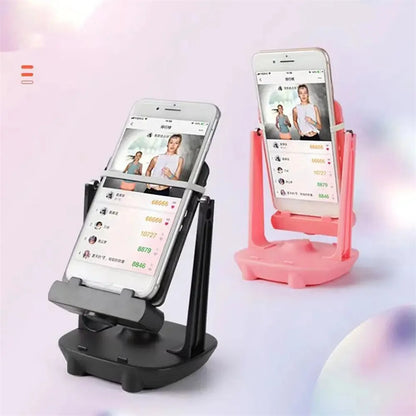 Desk Walking Swing Shaker Mobile Phone Holder Stand Pedometer Brush Stepper For Phone Wiggler Counter For iPhone Samsung Xiao