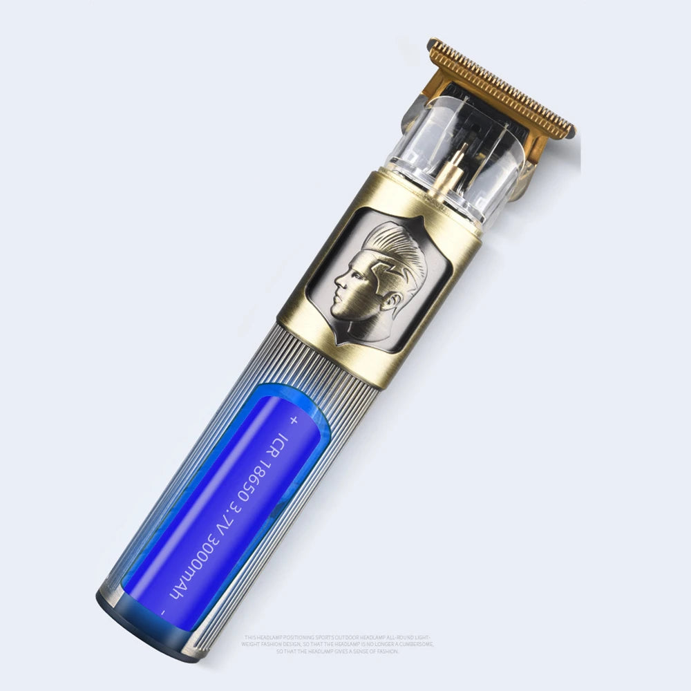 Vintage Hair Clipper USB Charging Hair Cutting Machine Electric Hair Trimmer Portable Shaver Professional Barber Boyfriend Gi