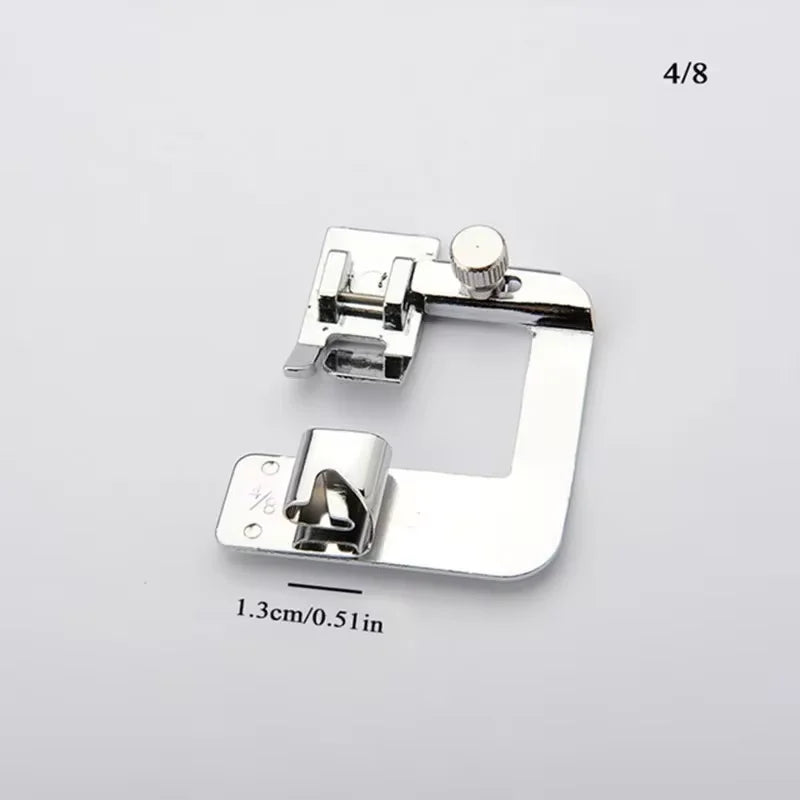 Sewing Hemming Set 1/3Pcs Wide Hem Foot 1Pc Or 3Pcs Narrow Rolled Hem Presser Feet For Brother Singer Low Shank Sewing Machin