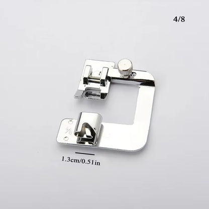 Sewing Hemming Set 1/3Pcs Wide Hem Foot 1Pc Or 3Pcs Narrow Rolled Hem Presser Feet For Brother Singer Low Shank Sewing Machin