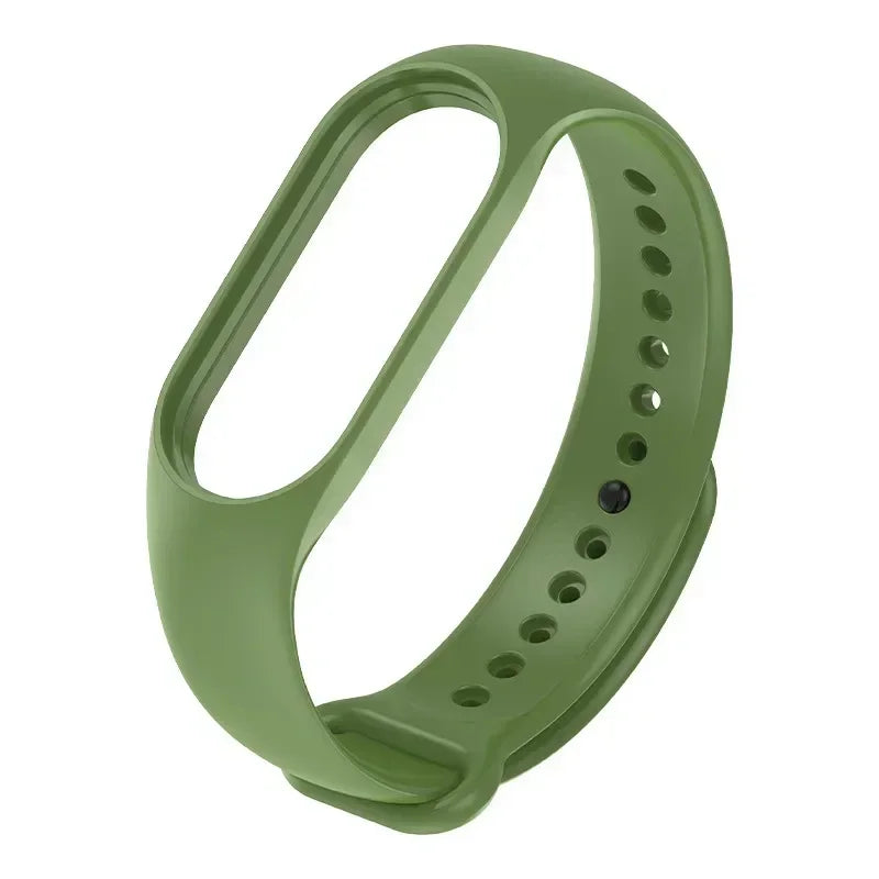 Watch Strap For Xiaomi Mi Band 7 6 5 4 3 Wristband Silicone Bracelet Wrist Straps MiBand 3/4 band5 band6 Smartwatch Accessori