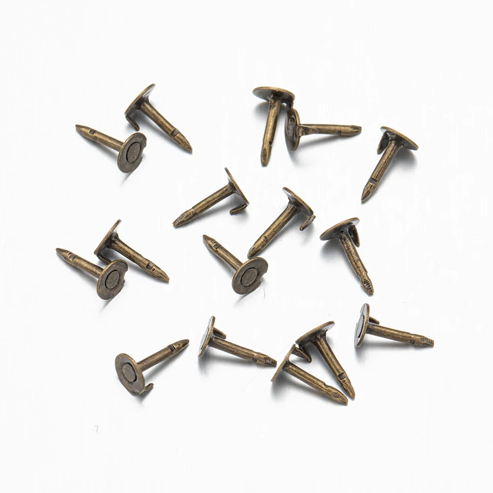 100pc Metal Locking Pin Back Brooch Badge Holder Lapel Base For DIY Jewellery Material Making Supply Craft Accessories Handma