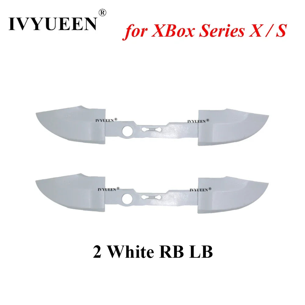 IVYUEEN for XBox Series X S XSS XSX Core Controller RB LB Bumper Button Mod Kit Middle Bar Holder Replacement Repair Parts - 
