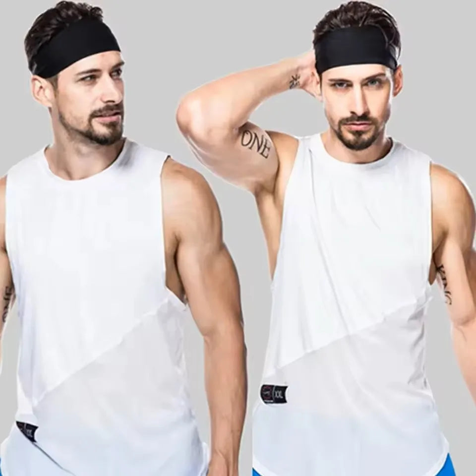 Elastic Sports Headbands Sweat Absorption Headdress Quick Dry Workout Headband Anti-slip Breathable Sweatbands for Yoga Runni