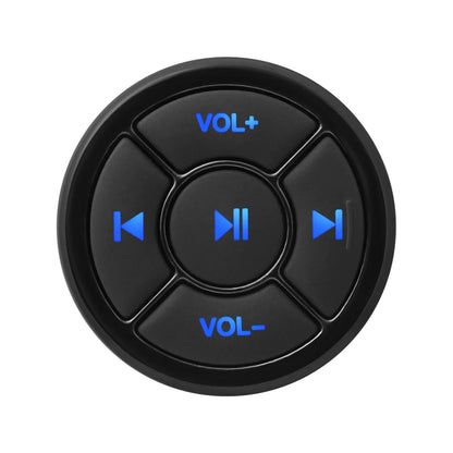 Music Player Steering Wheel Wireless Bluetooth-compatible Remote Control Media