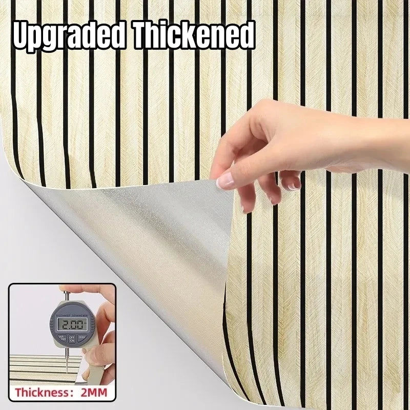 10M/5M/3M Wood Grain Self-adhesive Wallpaper for Bedroom Living Room Wall Cladding Peel&Stick Waterproof Wall Sticker Home De