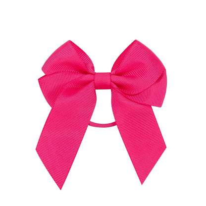 3.15inches Solid Color Hair Ribbon Hair Band for Girls Toddler Cheer Up Bows Head Rope Kids Headwear Ponytail Hair Accessorie