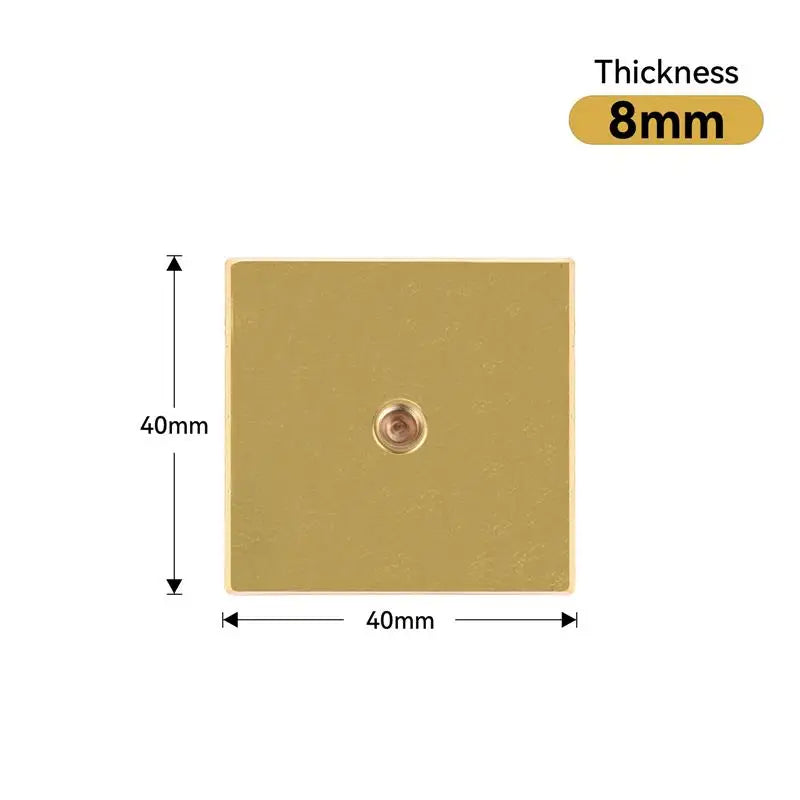 Leather Wood Custom LOGO Branding Brass Iron Heating Stamp Cake Private Customized Iron Seals Wedding Party Company LOGO DIY 